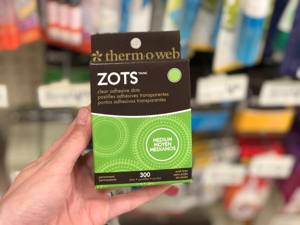 50% Off Therm-o-Web ZOTS Clear Adhesive Dots at Michaels (Great for  Scrapbooking & More)